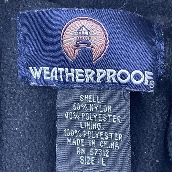 Weatherproof Trapper Hat Men's L Nylon Blend Shell Soft Fleece Lining Outdoors - Picture 8 of 8